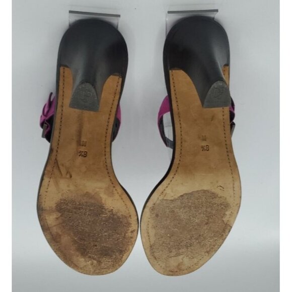 DONALD J PLINER Mountains of Italy Fuschia Pink Vianna Sandal Size 8M - Picture 14 of 14